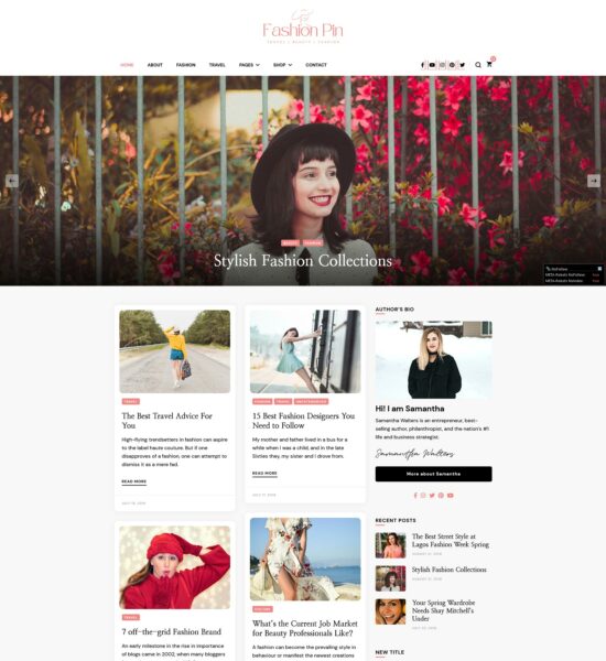 Free WordPress Themes for Models