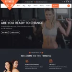 free gym fitness wordpress themes