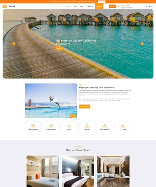 Free Boutique Hotel Themes