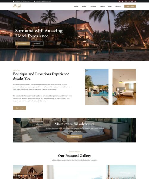 Free Inn and Lodge Themes