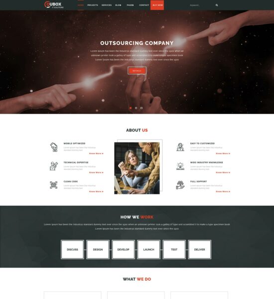 Free WordPress Themes for IT Companies