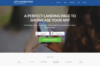 free landing page wordpress themes