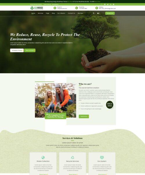 free recycling energy wordpress