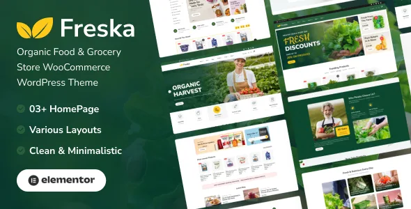 Freska - Organic Food & Grocery Store WooCommerce WordPress Theme WordPress theme