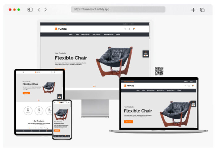 furns template furniture shop website