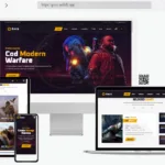 geco gaming website theme