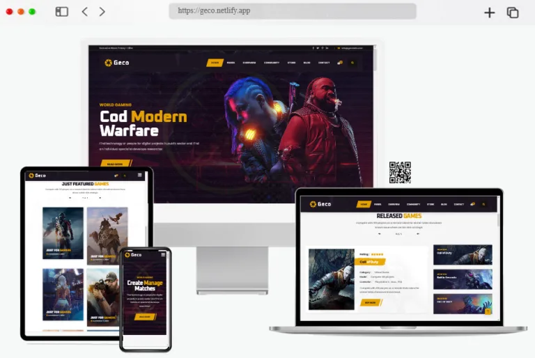 16 Best Gaming Website Templates for 2026