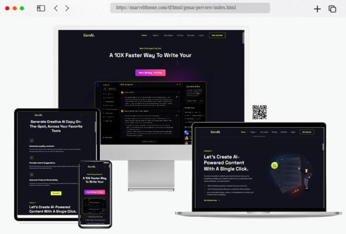 genai ai based copywriting content writing template