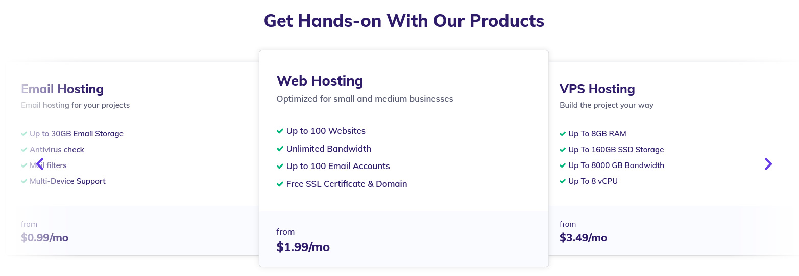 get hands on with our products