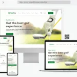 golftio golf club html template