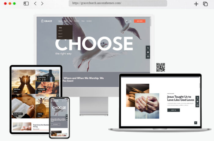 grace church wordpress theme