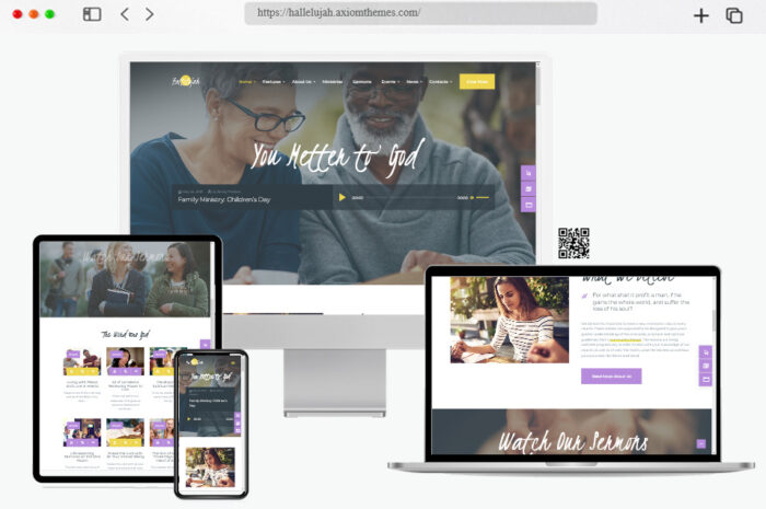 hallelujah church elementor wordpress theme