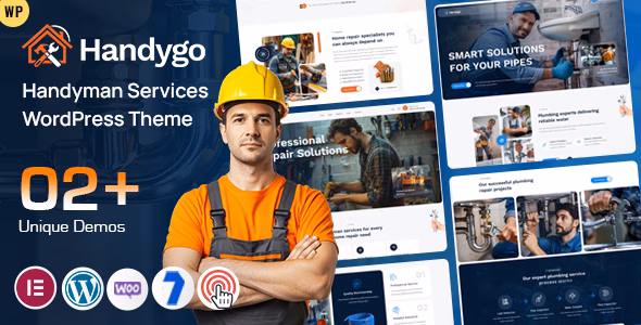 Handigo - Handyman Service WordPress Theme WordPress theme