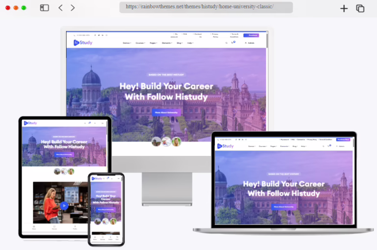 Mobile-Friendly Learning Theme