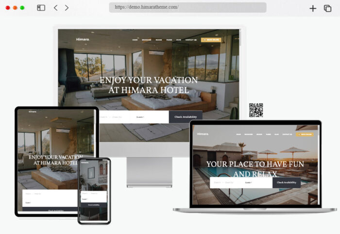 himara hotel booking wordpress theme