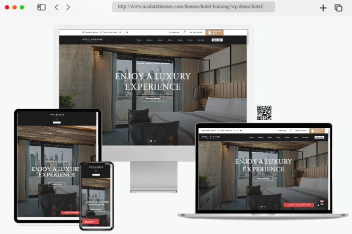 hotel booking theme