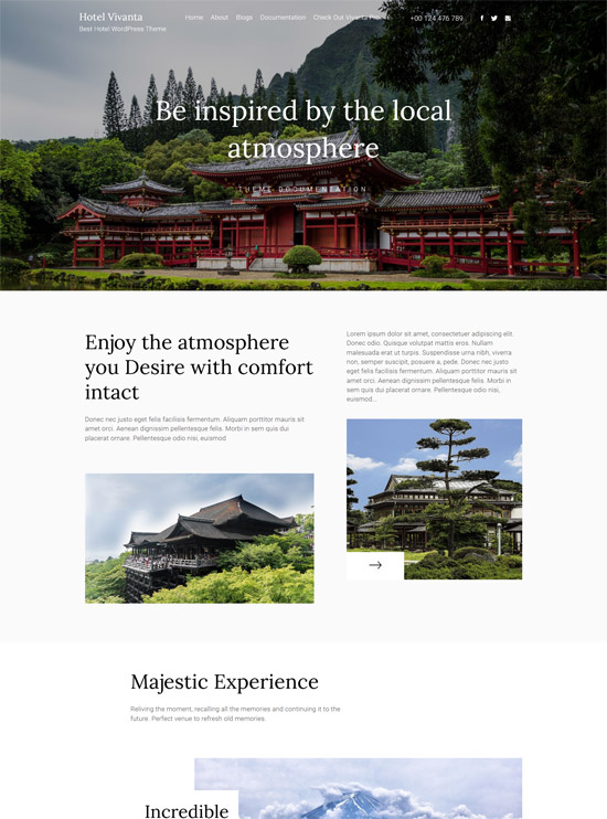 Free Tourism Website Templates
