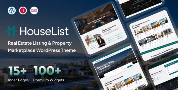 HouseList – Real Estate Listing & Property Marketplace WordPress Theme WordPress theme