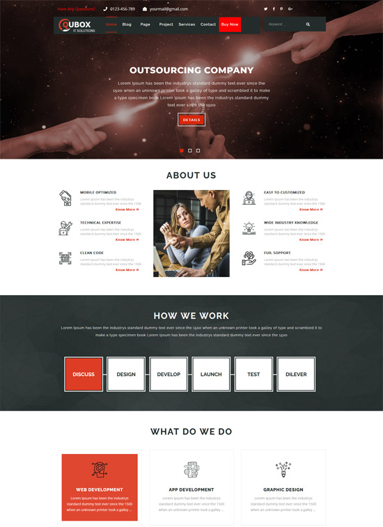 Free WordPress Themes for SaaS Platforms