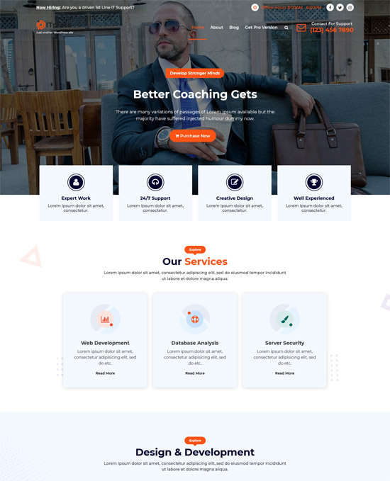 Best Free WordPress Themes for IT Businesses
