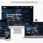 indiro factory industry html website template
