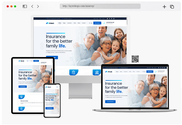 insur insurance company wordpress theme