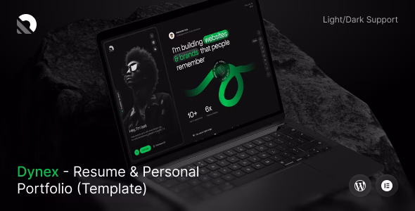 Isak - Resume & Personal Portfolio WordPress Theme WordPress theme
