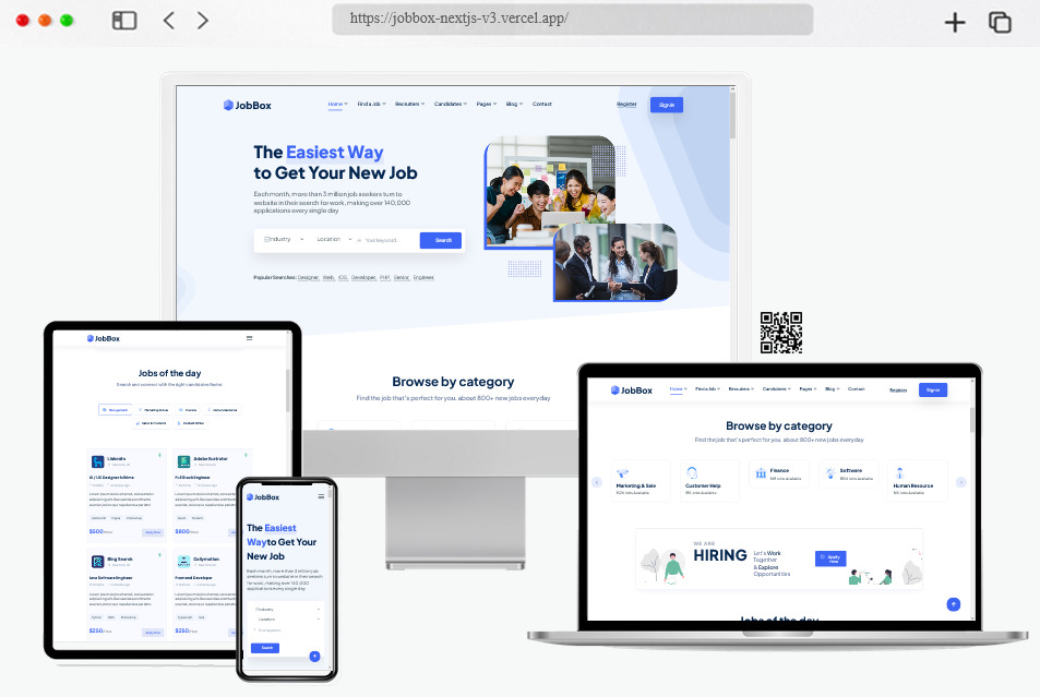 15+ Best Job Board Website Templates for 2026 freshDesignweb