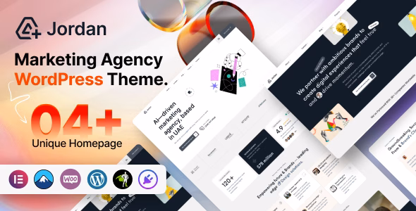 Jordan - Marketing Agency Wordpress Theme WordPress theme