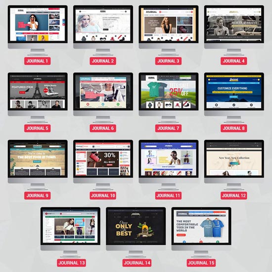 journal advance opencart theme