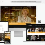 justica responsive lawyer website template