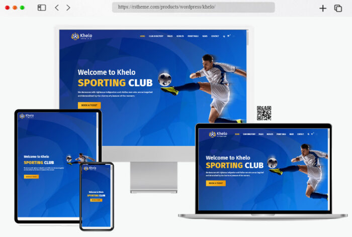 khelo soccer sports wordpress theme