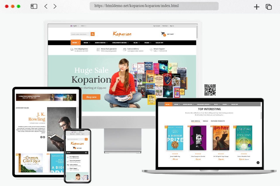 8 Best Book Website Templates for Author & Bookstore – freshDesignweb