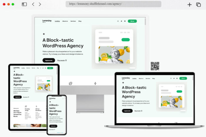 lemmony Free WordPress themes for Elementor