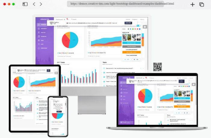 light bootstrap dashboard admin dashboard template