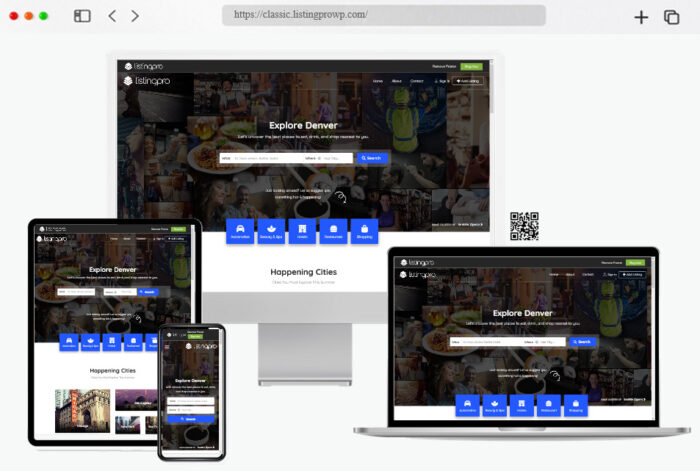 ListingPro WordPress theme providing directory and listing