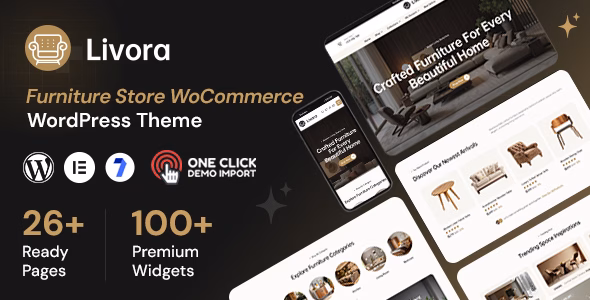 Livora - Furniture Store WooCommerce Theme WordPress theme