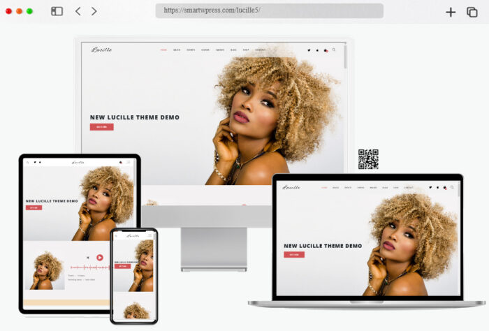 lucille music wordpress theme
