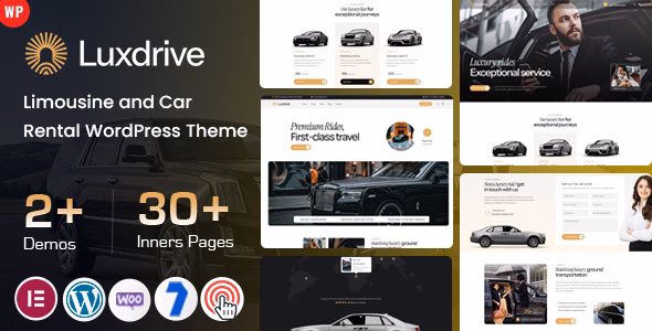 Luxdrive - Limousine and Car Rental WordPress Theme WordPress theme