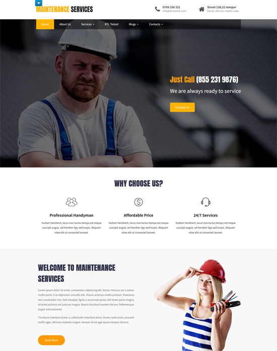 Free Minimalist WordPress Themes for Software Development
