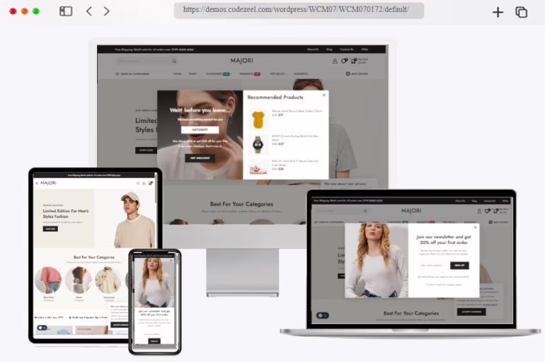 majori minimal fashion store