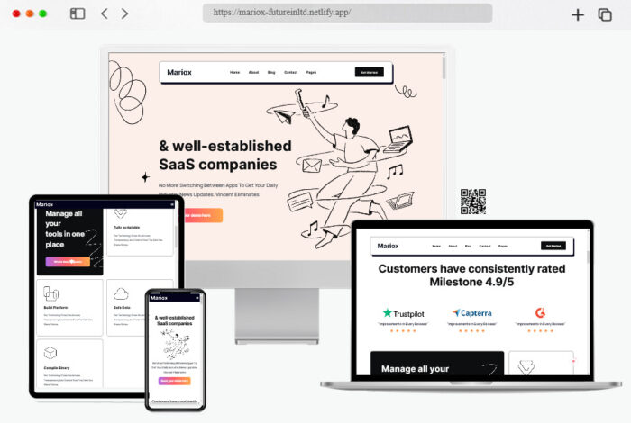 mariox modern creative agency html template