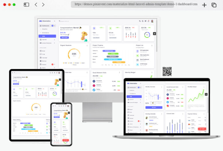 10 Best Laravel Admin & Dashboard Templates 2024 - freshDesignweb