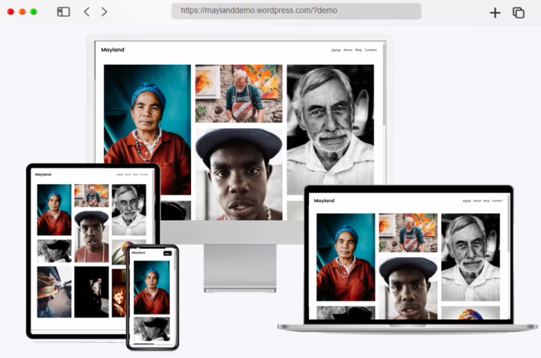 mayland Pre-designed WordPress layouts