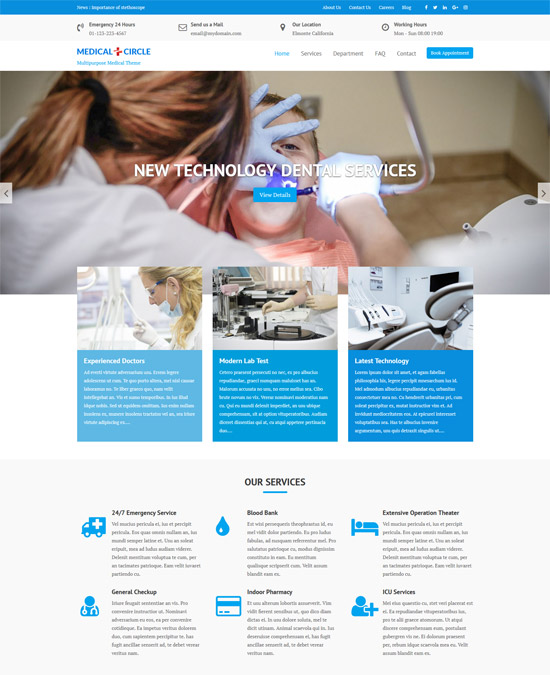 Free Dental Practice Themes