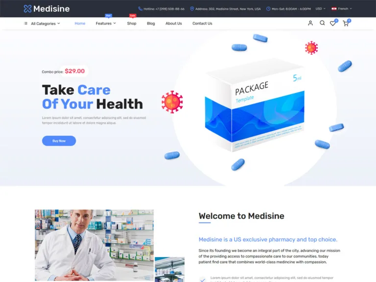 8 Best Medicine Pharmacy Magento Themes 2026