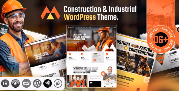 Metobuild - Construction & Industrial WordPress Theme WordPress theme