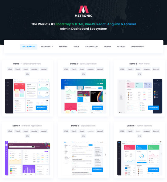 metronic premium