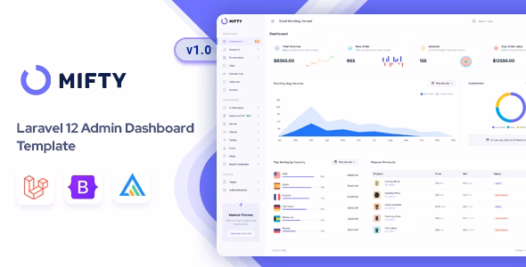 mifty---laravel-admin-&-dashboard-template