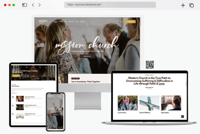 mission church religion multipurpose wordpress theme